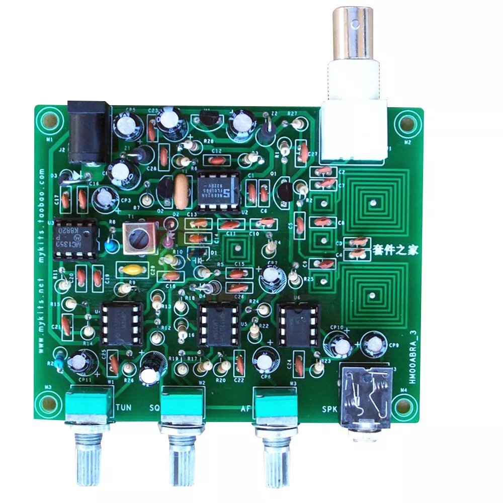 Airband Radio Receiver Aviation Band Receiver (KIT) — Build